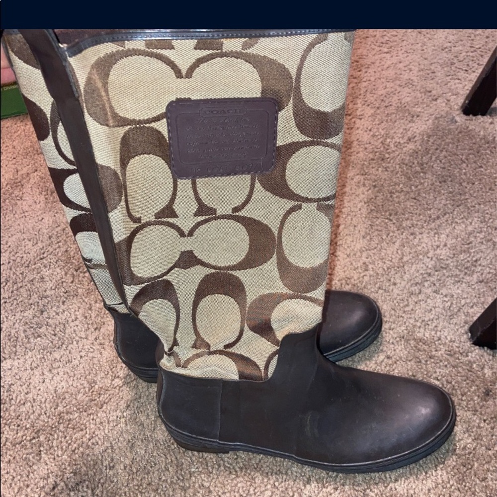 Coach Rainboots - image 2